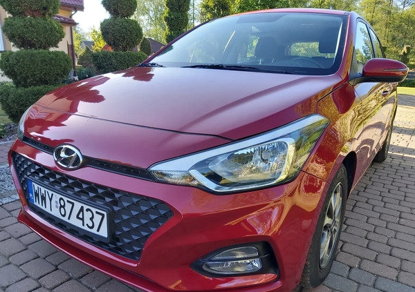 Hyundai i20 cena 52700 przebieg: 39400, rok produkcji 2020 z Wyszków małe 172